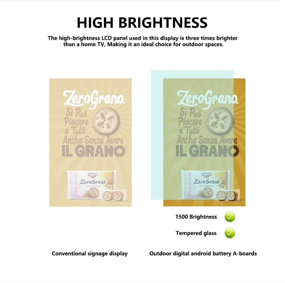 Portable Digital Advertising Screen Outdoor