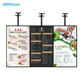 Monitores profissionais de placas de menu digital